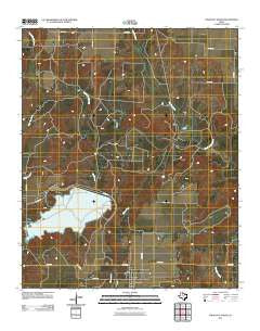 Truscott North Texas Historical topographic map, 1:24000 scale, 7.5 X 7.5 Minute, Year 2011