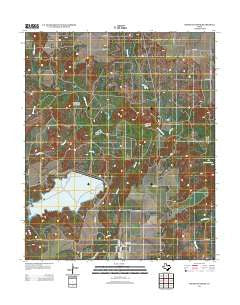 Truscott North Texas Historical topographic map, 1:24000 scale, 7.5 X 7.5 Minute, Year 2013