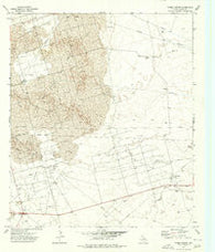 Tubbs Corner Texas Historical topographic map, 1:24000 scale, 7.5 X 7.5 Minute, Year 1974