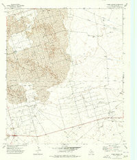 Tubbs Corner Texas Historical topographic map, 1:24000 scale, 7.5 X 7.5 Minute, Year 1974