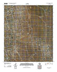 Tubbs Corner Texas Historical topographic map, 1:24000 scale, 7.5 X 7.5 Minute, Year 2010