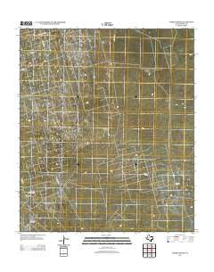 Tubbs Corner Texas Historical topographic map, 1:24000 scale, 7.5 X 7.5 Minute, Year 2012