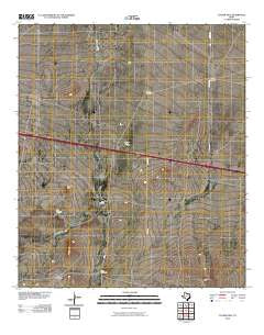 Tucker Hill Texas Historical topographic map, 1:24000 scale, 7.5 X 7.5 Minute, Year 2010