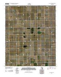 Tule Lake NW Texas Historical topographic map, 1:24000 scale, 7.5 X 7.5 Minute, Year 2010