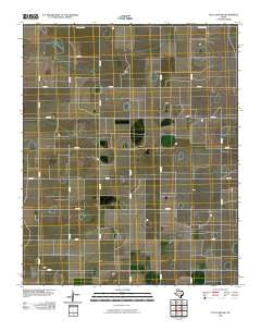 Tule Lake NW Texas Historical topographic map, 1:24000 scale, 7.5 X 7.5 Minute, Year 2010