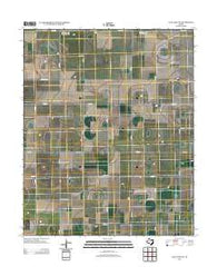 Tule Lake NW Texas Historical topographic map, 1:24000 scale, 7.5 X 7.5 Minute, Year 2012