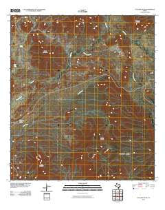 Tule Mountain Texas Historical topographic map, 1:24000 scale, 7.5 X 7.5 Minute, Year 2010