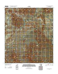 Tule Mountain Texas Historical topographic map, 1:24000 scale, 7.5 X 7.5 Minute, Year 2012