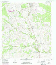 Tuleta Texas Historical topographic map, 1:24000 scale, 7.5 X 7.5 Minute, Year 1963