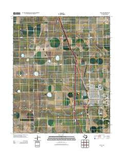 Tulia Texas Historical topographic map, 1:24000 scale, 7.5 X 7.5 Minute, Year 2012