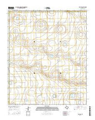 Tulia NW Texas Current topographic map, 1:24000 scale, 7.5 X 7.5 Minute, Year 2016