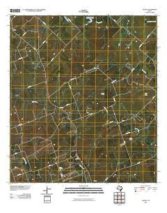Tulsita Texas Historical topographic map, 1:24000 scale, 7.5 X 7.5 Minute, Year 2010