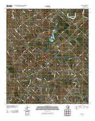 Tunis Texas Historical topographic map, 1:24000 scale, 7.5 X 7.5 Minute, Year 2010