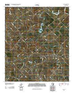 Tunis Texas Historical topographic map, 1:24000 scale, 7.5 X 7.5 Minute, Year 2010
