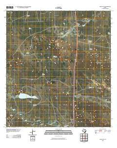 Turcotte Texas Historical topographic map, 1:24000 scale, 7.5 X 7.5 Minute, Year 2010