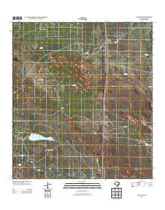 Turcotte Texas Historical topographic map, 1:24000 scale, 7.5 X 7.5 Minute, Year 2013