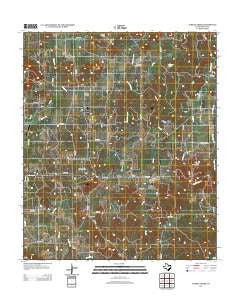 Turkey Creek Texas Historical topographic map, 1:24000 scale, 7.5 X 7.5 Minute, Year 2012