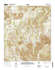 Turkey Creek Texas Current topographic map, 1:24000 scale, 7.5 X 7.5 Minute, Year 2016