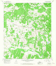 Turlington Texas Historical topographic map, 1:24000 scale, 7.5 X 7.5 Minute, Year 1965
