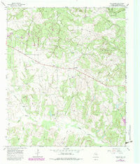Turlington Texas Historical topographic map, 1:24000 scale, 7.5 X 7.5 Minute, Year 1965