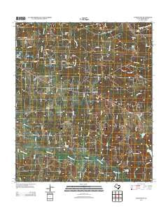 Turlington Texas Historical topographic map, 1:24000 scale, 7.5 X 7.5 Minute, Year 2013