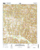 Turlington Texas Current topographic map, 1:24000 scale, 7.5 X 7.5 Minute, Year 2016