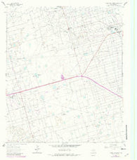 Turnbaugh Corner Texas Historical topographic map, 1:24000 scale, 7.5 X 7.5 Minute, Year 1964