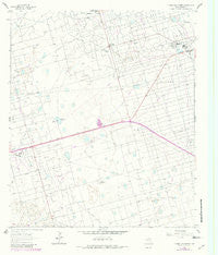Turnbaugh Corner Texas Historical topographic map, 1:24000 scale, 7.5 X 7.5 Minute, Year 1964