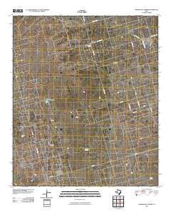 Turnbaugh Corner Texas Historical topographic map, 1:24000 scale, 7.5 X 7.5 Minute, Year 2010
