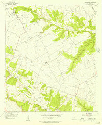 Turnersville Texas Historical topographic map, 1:24000 scale, 7.5 X 7.5 Minute, Year 1955