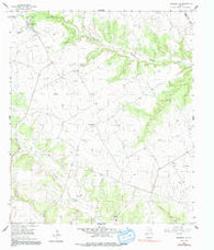 Turnersville Texas Historical topographic map, 1:24000 scale, 7.5 X 7.5 Minute, Year 1955