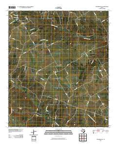 Turnersville Texas Historical topographic map, 1:24000 scale, 7.5 X 7.5 Minute, Year 2010