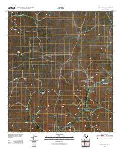 Turney Draw NW Texas Historical topographic map, 1:24000 scale, 7.5 X 7.5 Minute, Year 2010