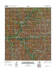 Turney Draw SE Texas Historical topographic map, 1:24000 scale, 7.5 X 7.5 Minute, Year 2012
