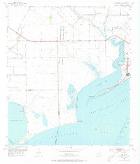 Turtle Bay Texas Historical topographic map, 1:24000 scale, 7.5 X 7.5 Minute, Year 1952