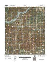 Turtle Hole Camp Texas Historical topographic map, 1:24000 scale, 7.5 X 7.5 Minute, Year 2012