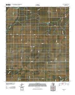 Tuxedo Texas Historical topographic map, 1:24000 scale, 7.5 X 7.5 Minute, Year 2010