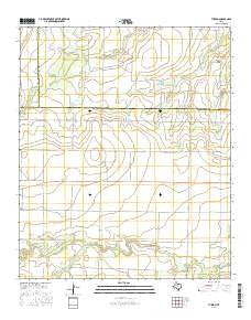 Tuxedo Texas Current topographic map, 1:24000 scale, 7.5 X 7.5 Minute, Year 2016