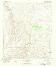 Twelvemile Camp Texas Historical topographic map, 1:24000 scale, 7.5 X 7.5 Minute, Year 1967