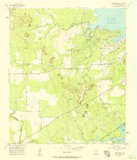 Twin Buttes Texas Historical topographic map, 1:24000 scale, 7.5 X 7.5 Minute, Year 1957