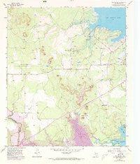 Twin Buttes Texas Historical topographic map, 1:24000 scale, 7.5 X 7.5 Minute, Year 1957