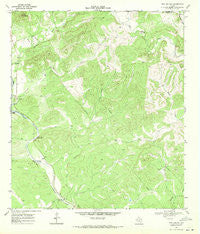 Twin Hollow Texas Historical topographic map, 1:24000 scale, 7.5 X 7.5 Minute, Year 1969