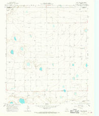 Twin Lakes Texas Historical topographic map, 1:24000 scale, 7.5 X 7.5 Minute, Year 1965
