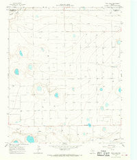 Twin Lakes Texas Historical topographic map, 1:24000 scale, 7.5 X 7.5 Minute, Year 1965