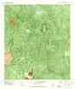 Twin Mott Lake Texas Historical topographic map, 1:24000 scale, 7.5 X 7.5 Minute, Year 1978