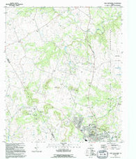 Twin Mountains Texas Historical topographic map, 1:24000 scale, 7.5 X 7.5 Minute, Year 1995