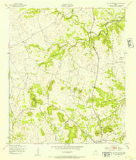 Twin Moutains Texas Historical topographic map, 1:24000 scale, 7.5 X 7.5 Minute, Year 1947