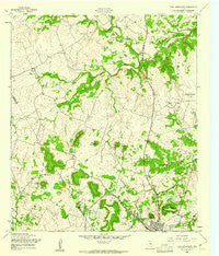 Twin Moutains Texas Historical topographic map, 1:24000 scale, 7.5 X 7.5 Minute, Year 1958