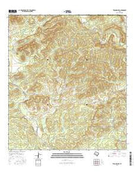 Twin Hollow Texas Current topographic map, 1:24000 scale, 7.5 X 7.5 Minute, Year 2016