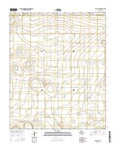 Twin Lakes Texas Current topographic map, 1:24000 scale, 7.5 X 7.5 Minute, Year 2016